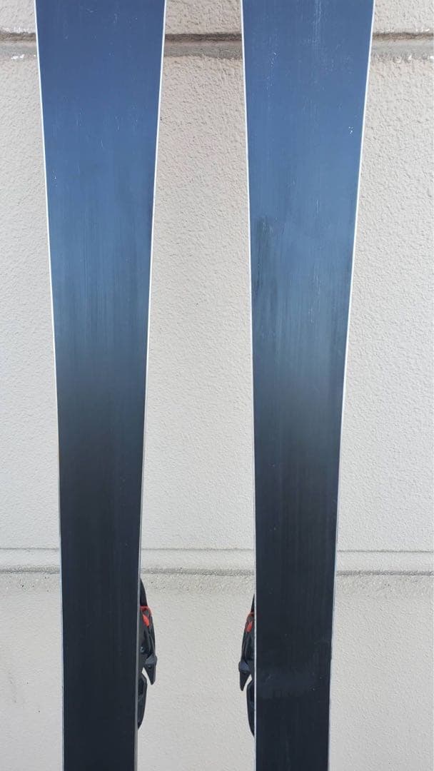 オガサカ　OGASAKA TCSU スキー 赤 プレート　ビンディング付