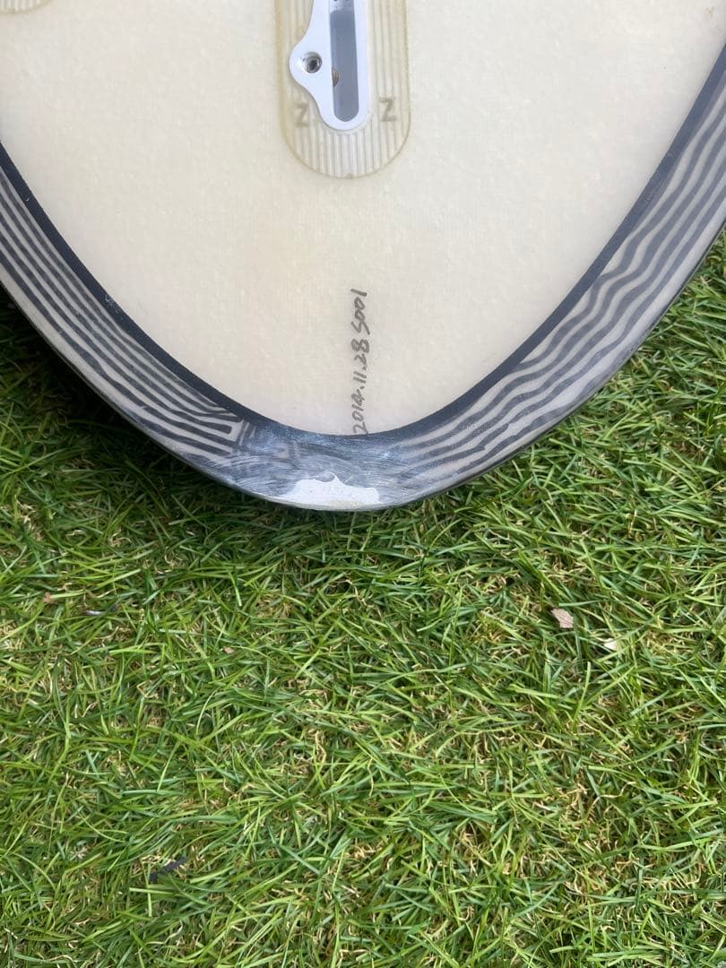 p*l様 5'9\" ショートボード ブラックデッキパッド