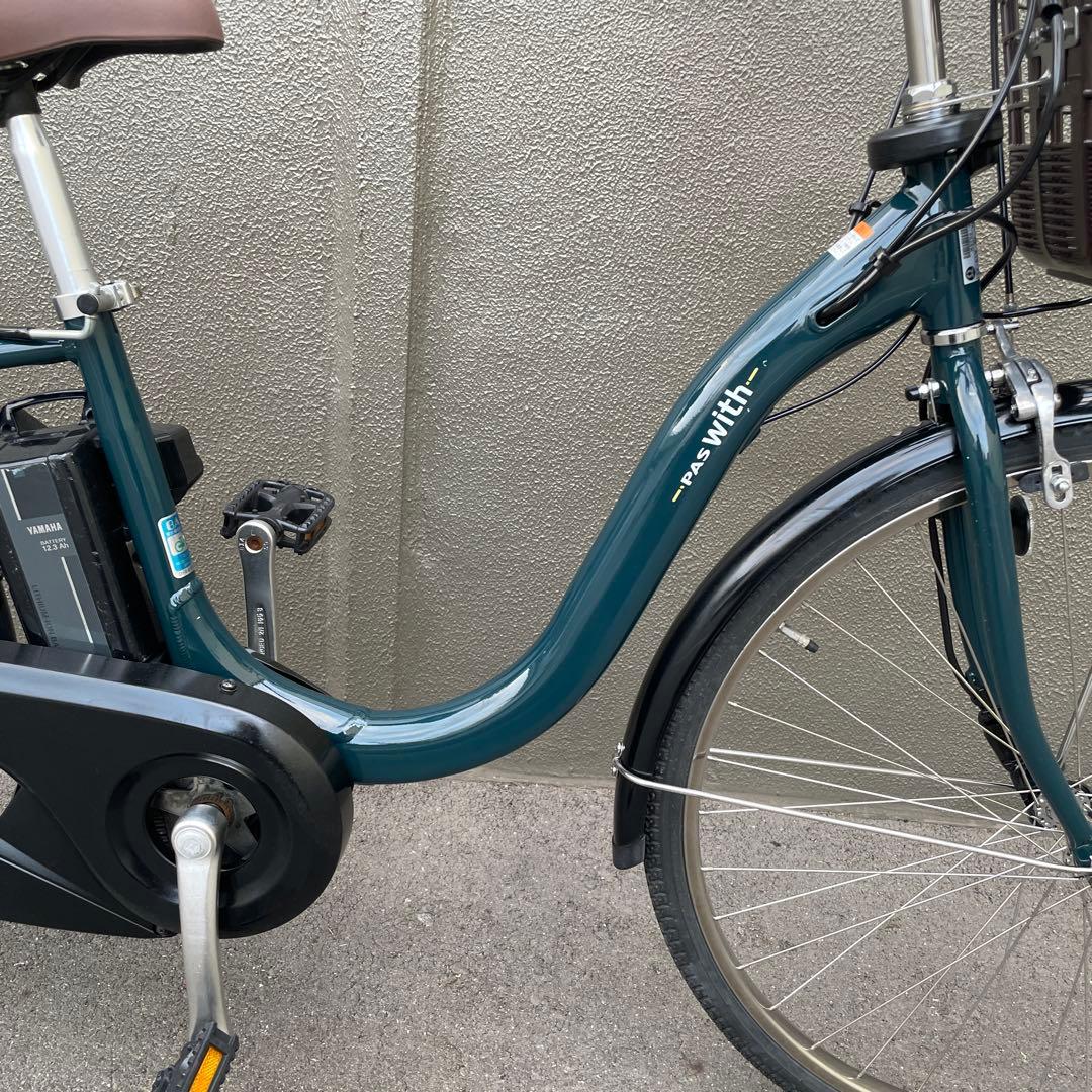 ヤマハ電動アシスト自転車26インチバッテリー12.3A h