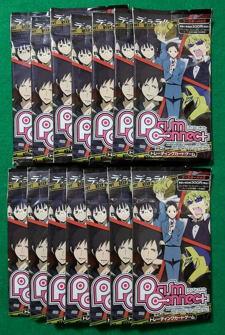 プリズムコネクト デュラララ!! ブースターパック カード 未開封 14パック