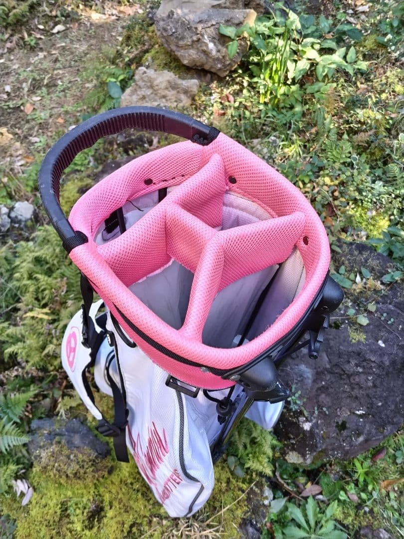 Scotty Cameron キャディバッグ ホワイト/ピンク