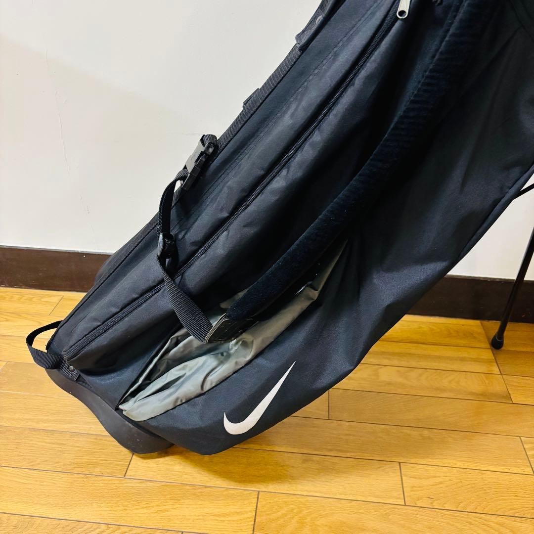 【希少品】NIKE ナイキ　キャディバッグ スタンド式　5分割　送料込み