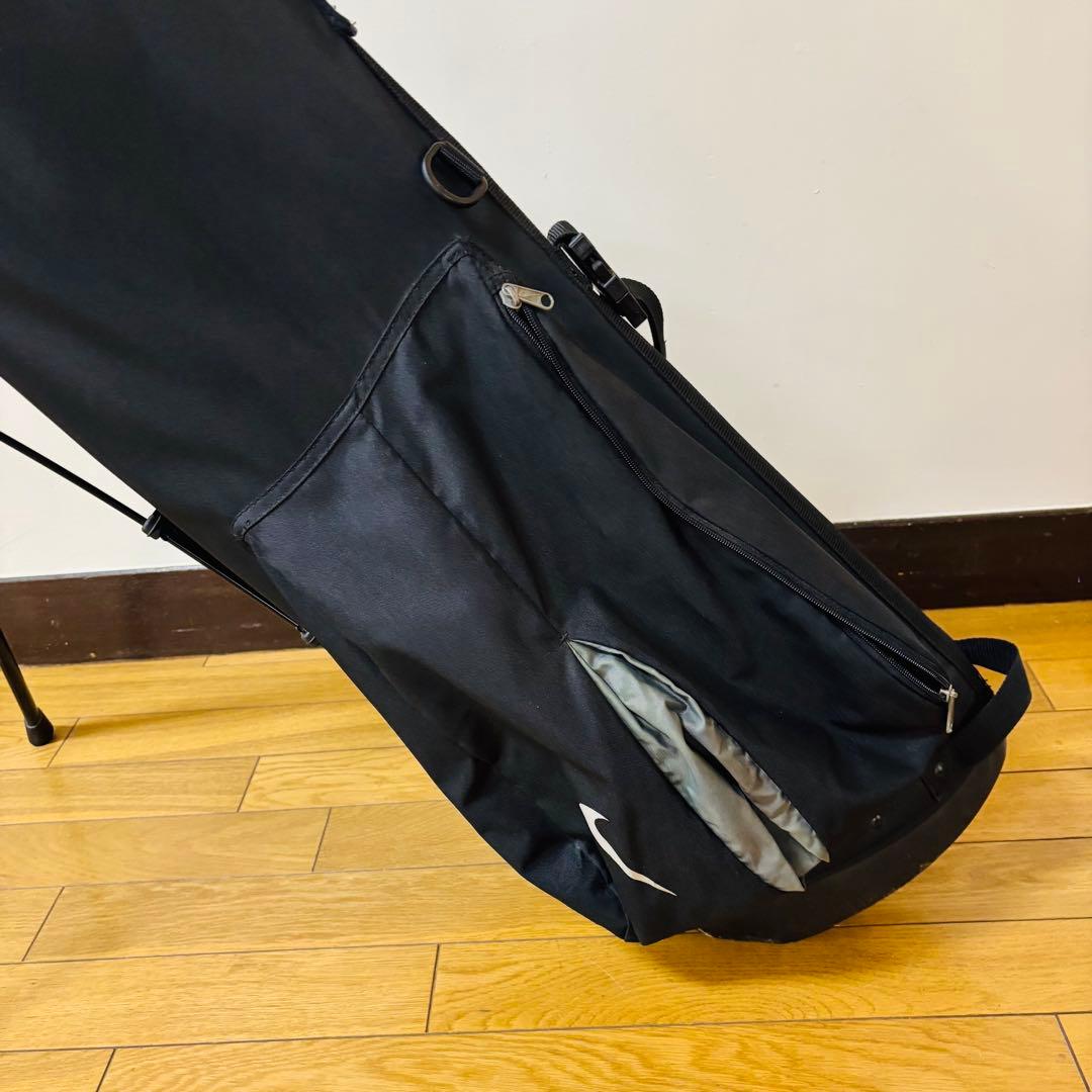 【希少品】NIKE ナイキ　キャディバッグ スタンド式　5分割　送料込み