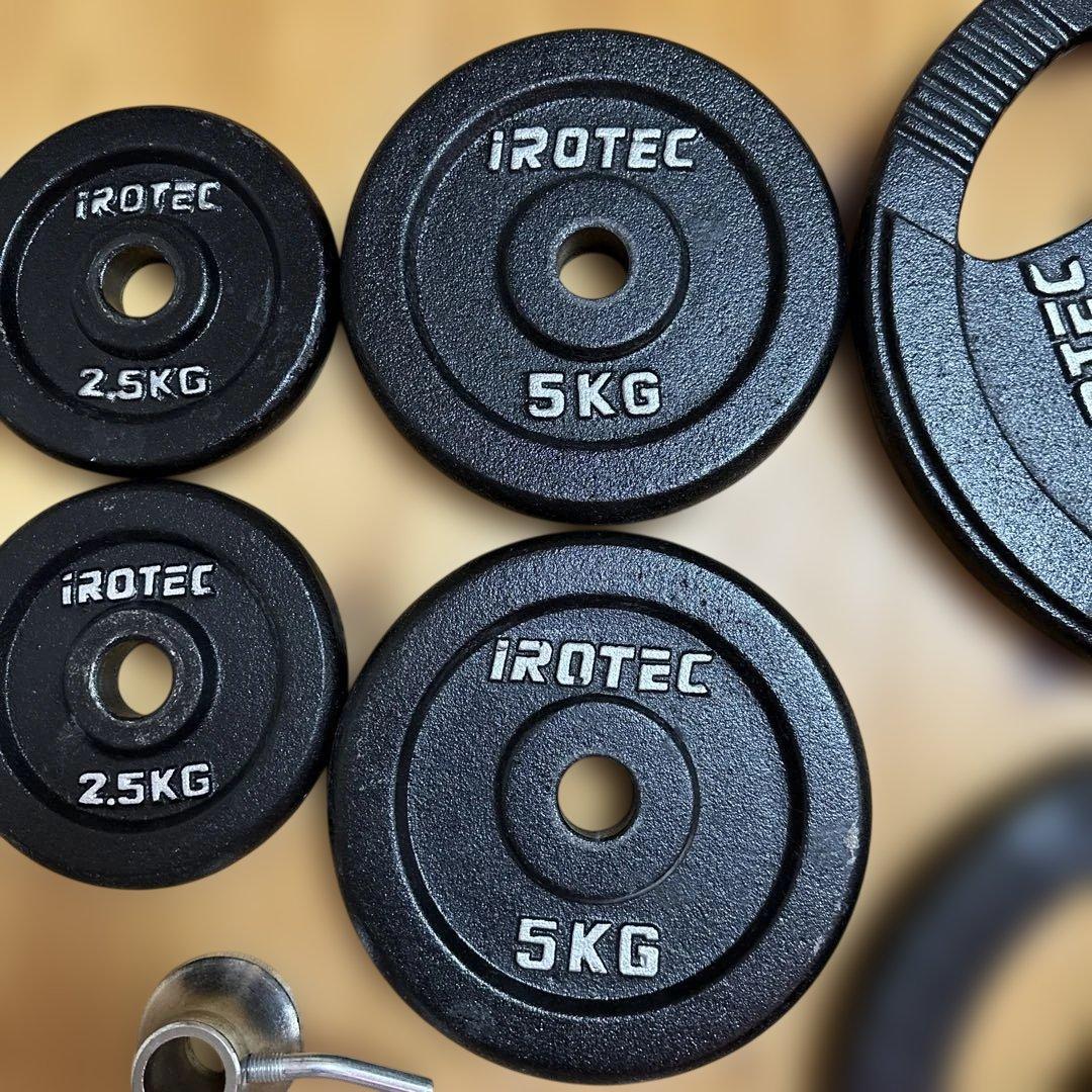 ぷらはんまー　iROTEC アイロテック　ベンチダンベルセット