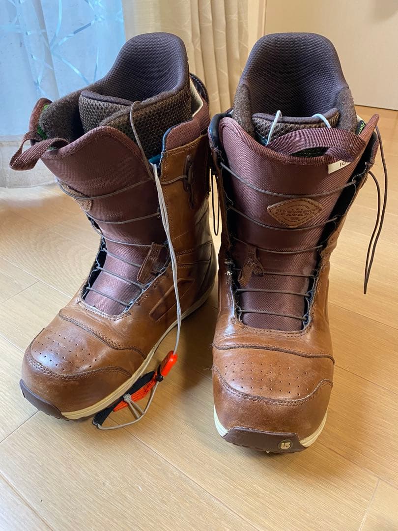 burton ion red wing スノーボード　ブーツ　レザー　バートン