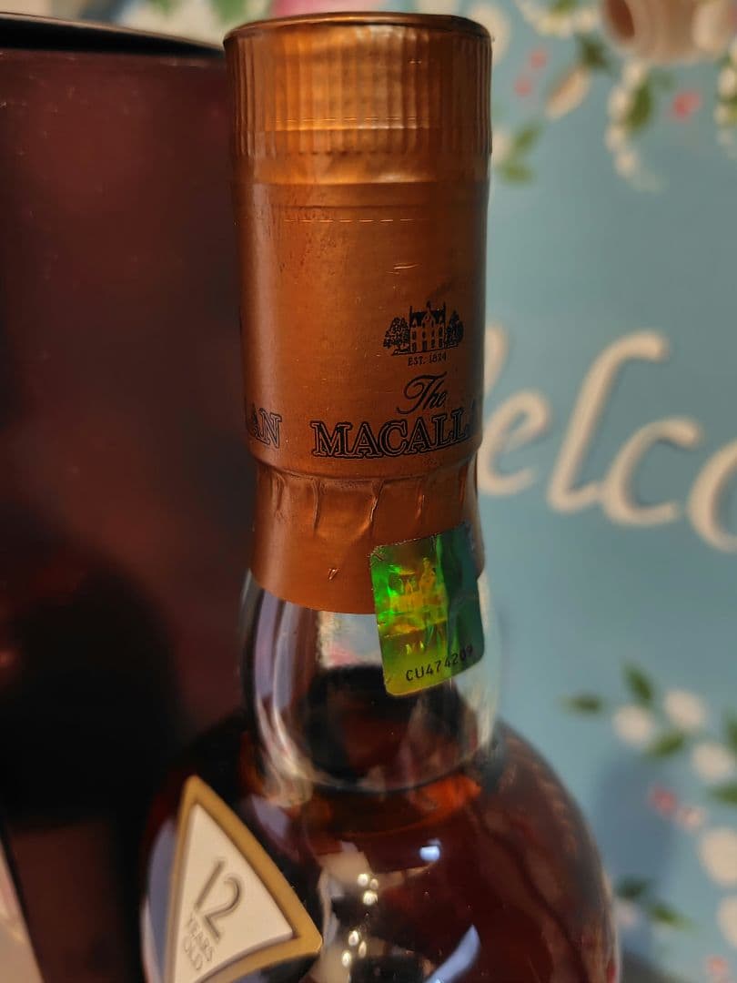 マッカラン 12年 700ml 旧ボトル　 シェリーオーク　箱付き