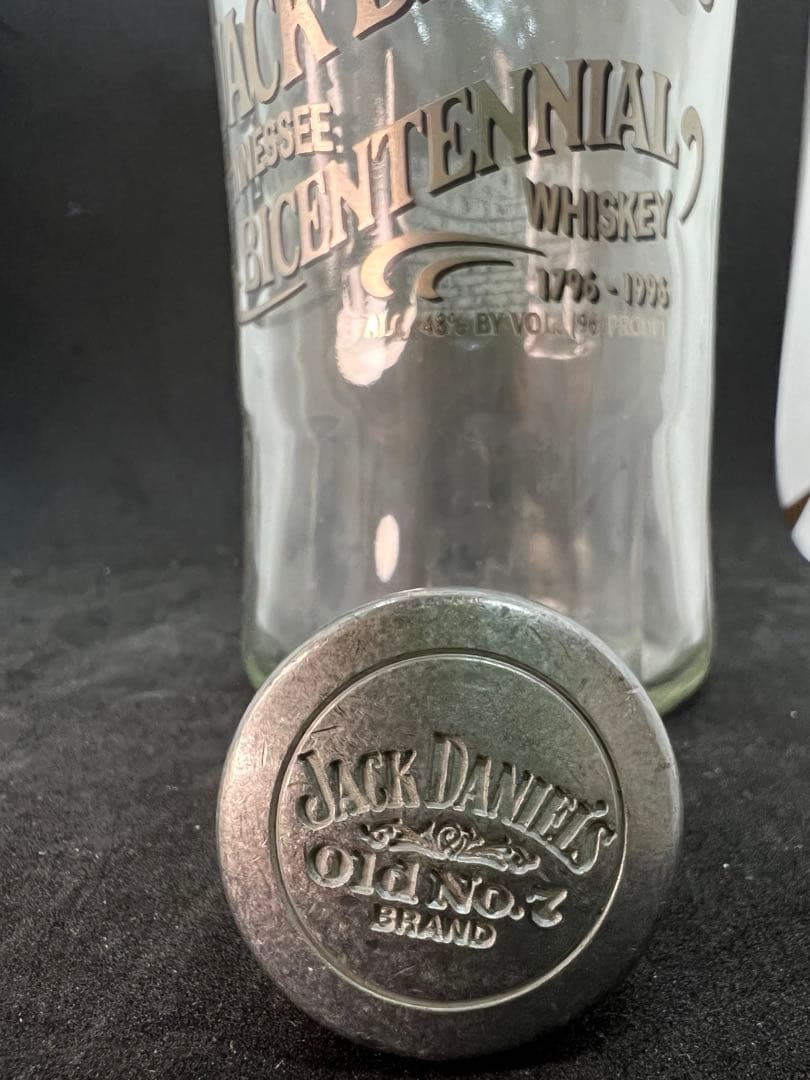 【超レア、ボトルのみ】ジャックダニエル のテネシー州立200年記念ボトル