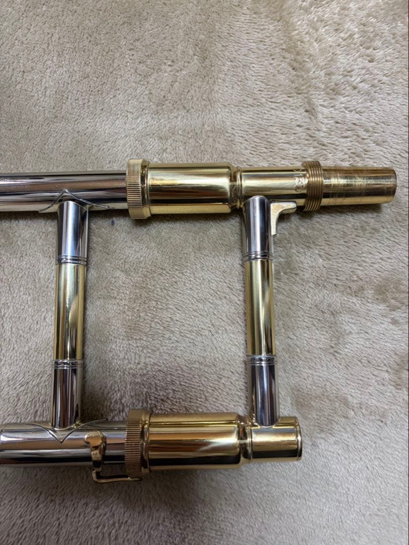 【美品】PLAYTECH テナーバストロンボーン PTSL-300OP