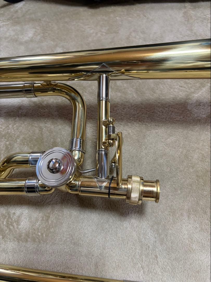 【美品】PLAYTECH テナーバストロンボーン PTSL-300OP
