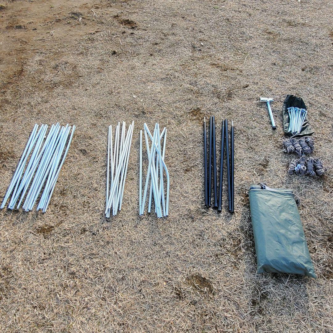 新品未使用 ロゴス neos panelダブルリビングドーム xl-bj