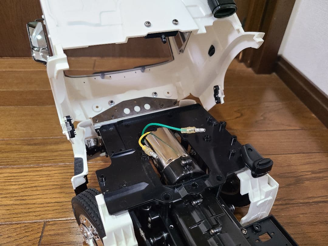 タミヤ 1/14 ビッグトラック メルセデス アロクス 4×2シャーシ ジャンク