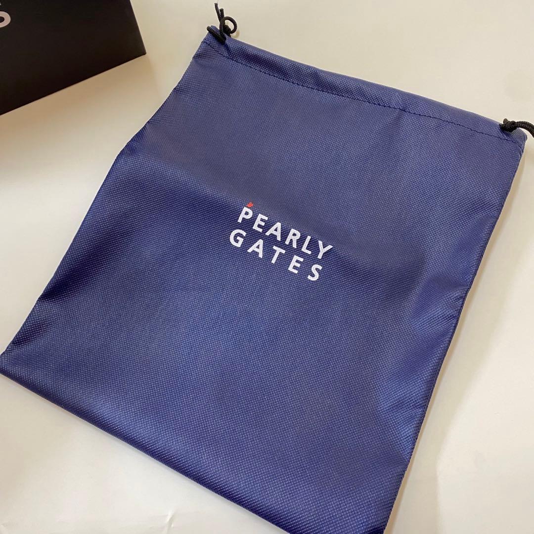 PEARLYGATES 053-1292102 ホワイト ゴルフシューズ 箱あり