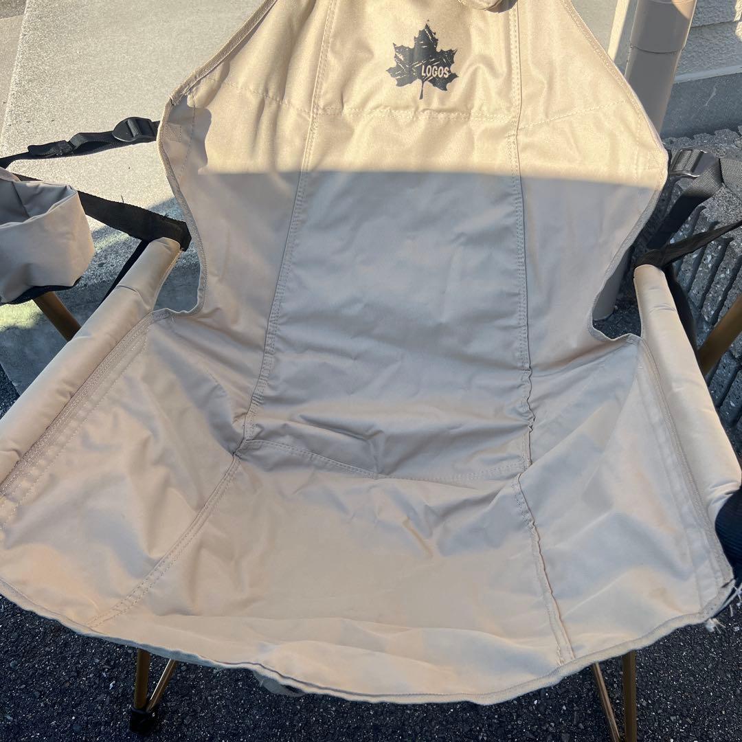 折りたたみアウトドアチェア ベージュ