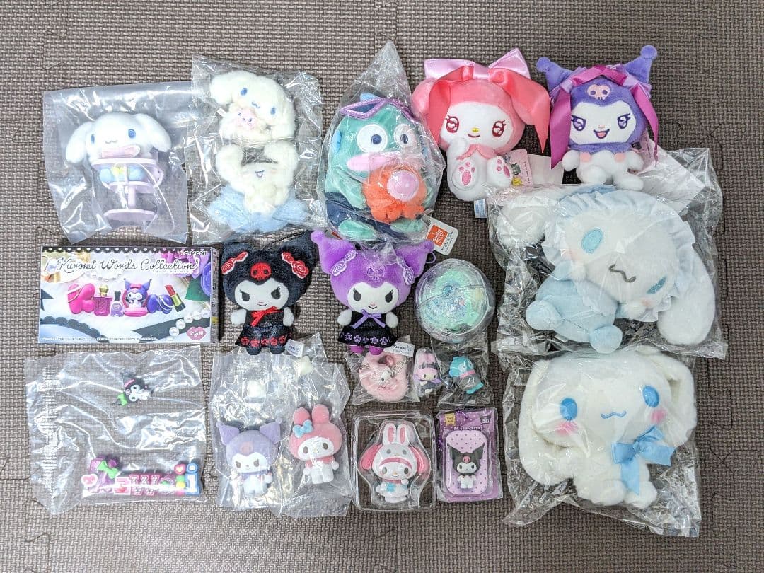 サンリオ　シナモン　マイメロ　クロミ　ハンギョドン　まとめ売り