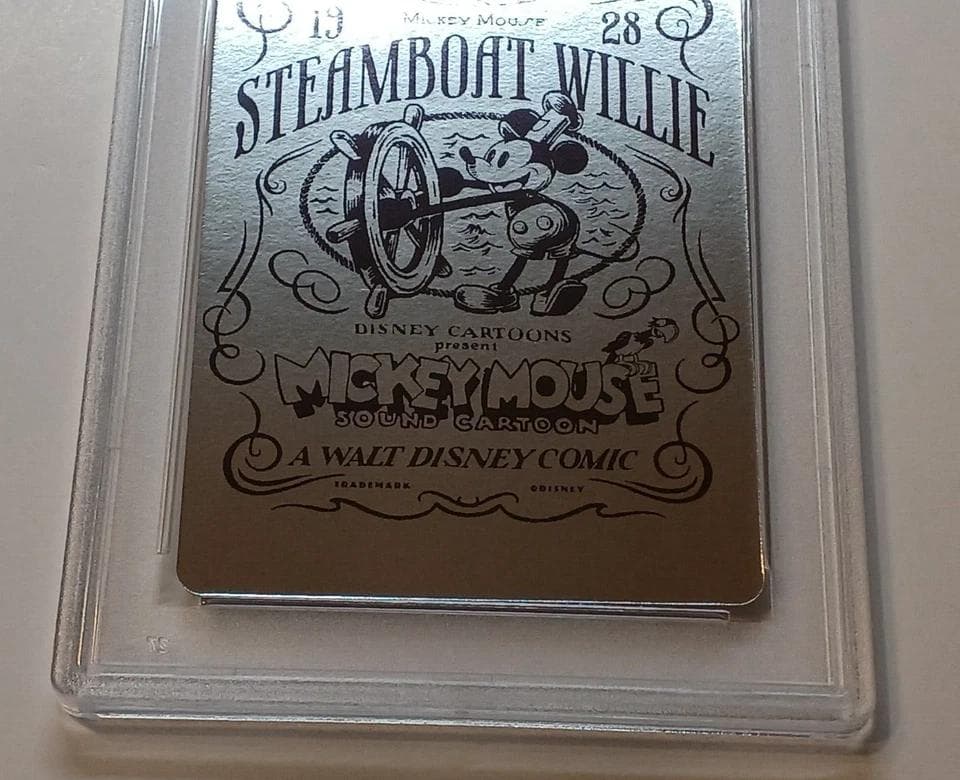 蒸気船ウィリー ミッキーマウス ディズニー100 Disney PSA 10