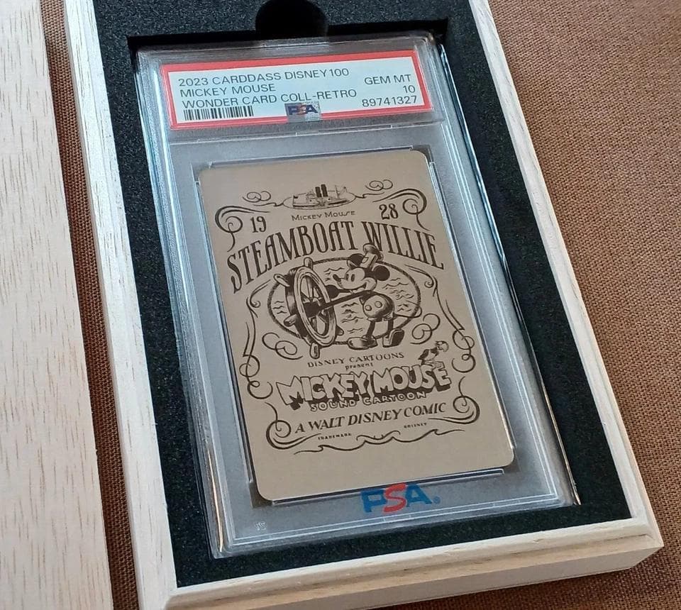 蒸気船ウィリー ミッキーマウス ディズニー100 Disney PSA 10