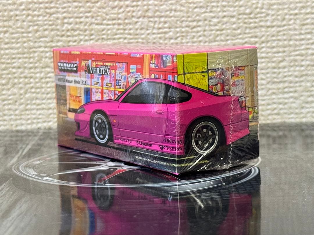 ミニカー TARMAC 1/64 VERTEX Nissan Silvia (S15)