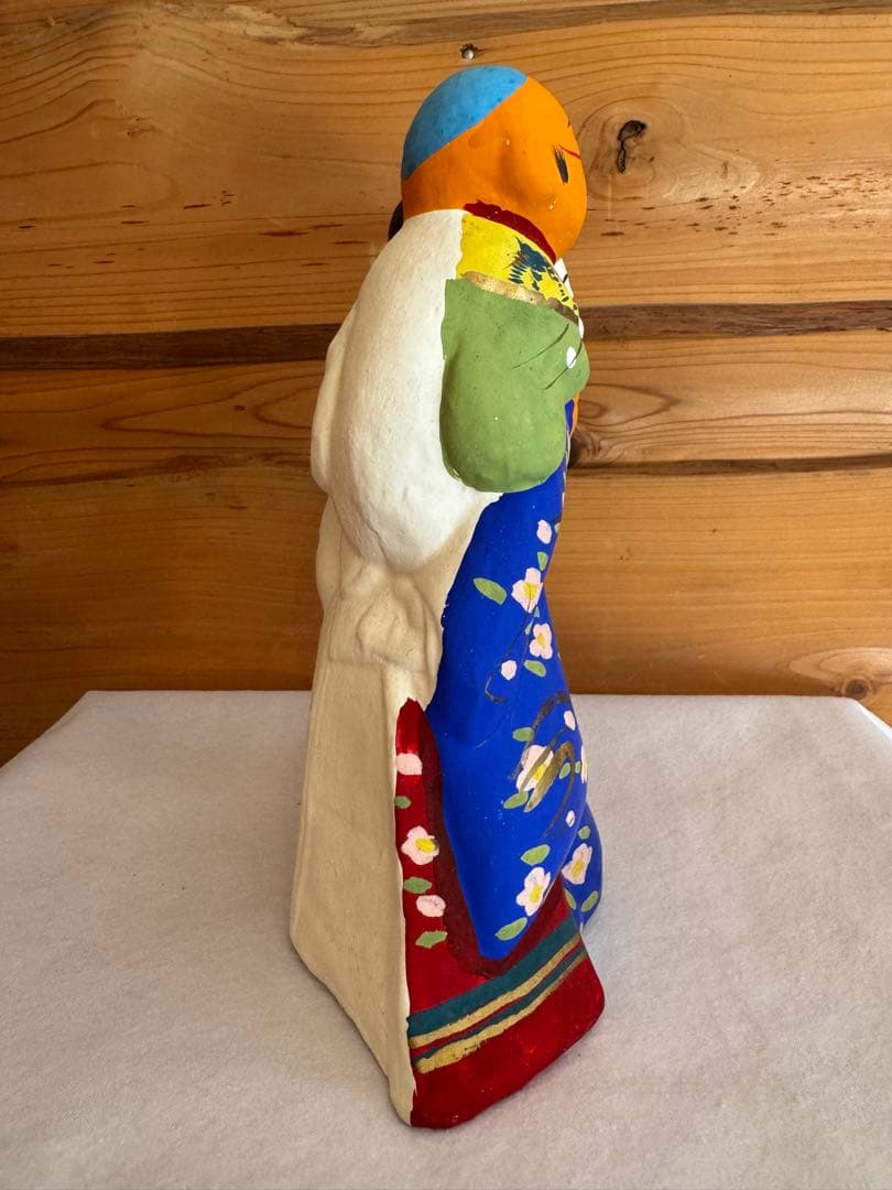 伏見人形 母子 子守 郷土玩具 民藝 伝統文化 芸術 京都