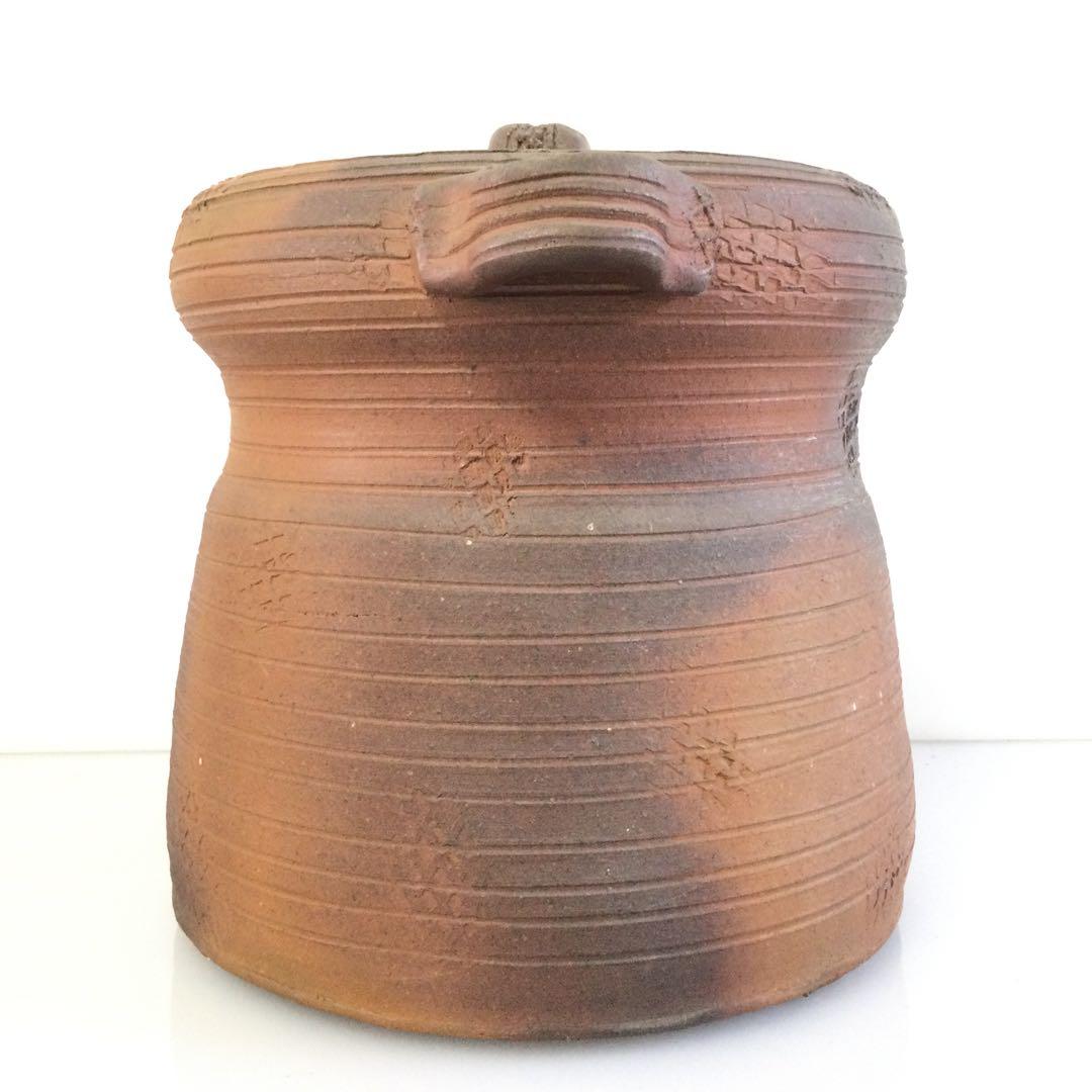 備前焼 水指 小西陶古作 茶道具 T866