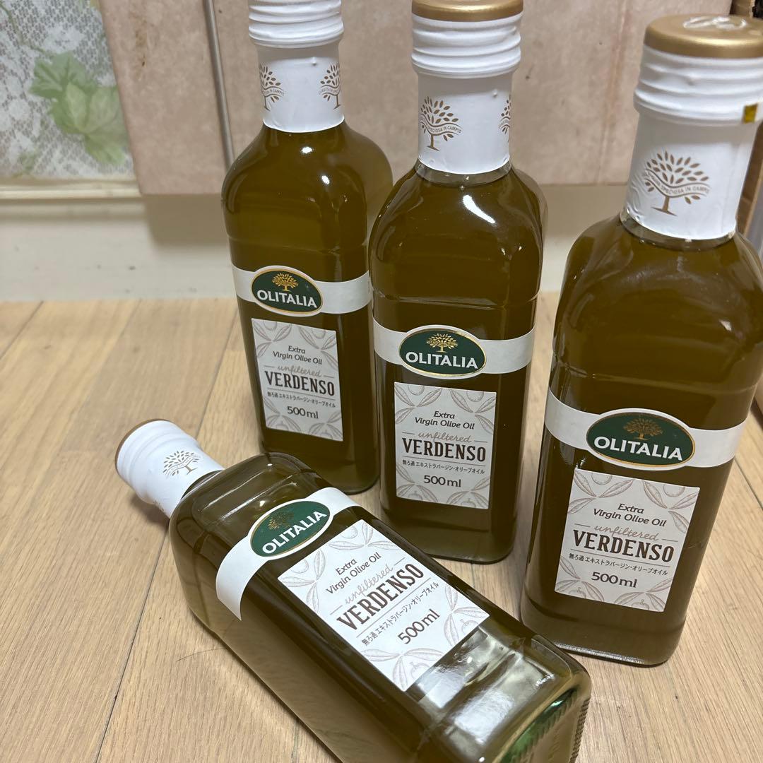 未開封　無ろ過　エキストラバージンオリーブオイル　４本