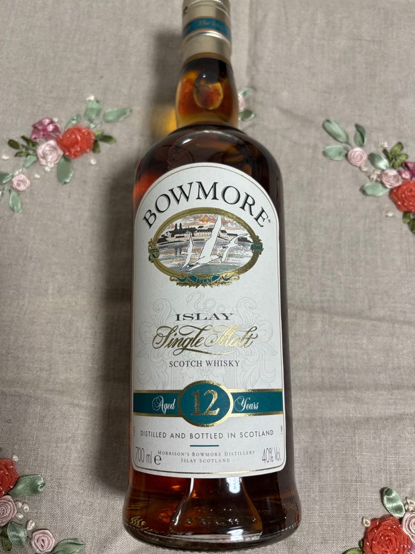 ボウモア　カモメラベル　BOWMORE 12 Years Old