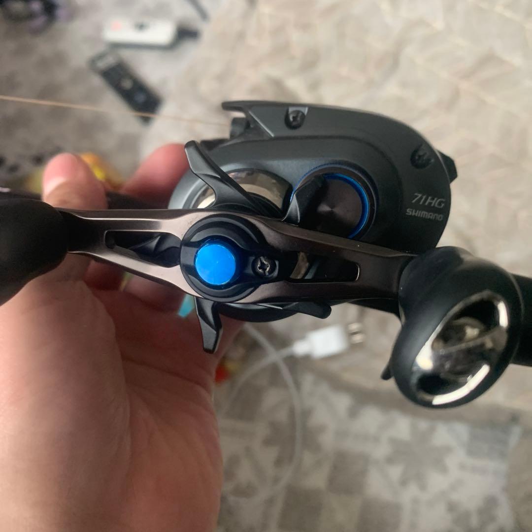 Shimano SLX DC 71HG ベイトリール 糸付き