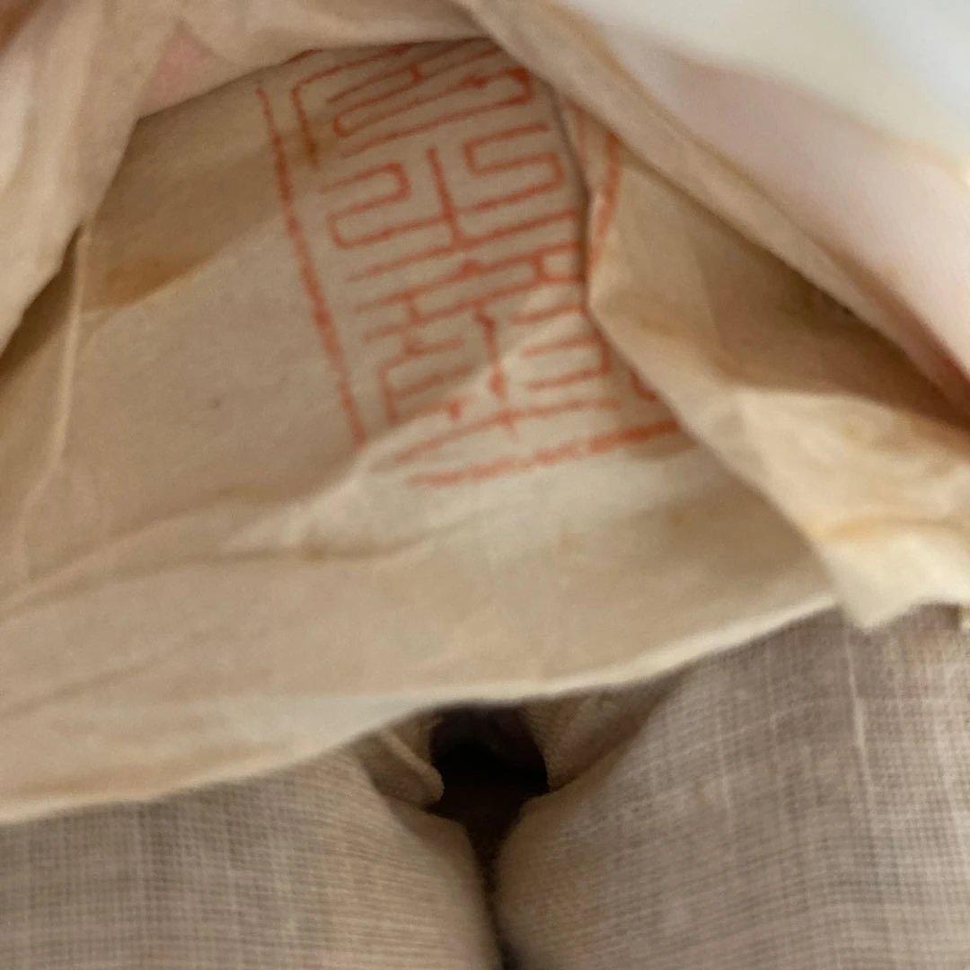 市松人形 薄いピンクの着物　少々難あり