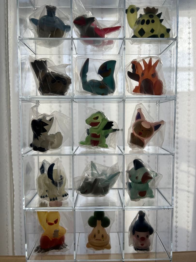 【クリア】キメわざポケモンキッズ1 15体コンプリートセット　全部クリア