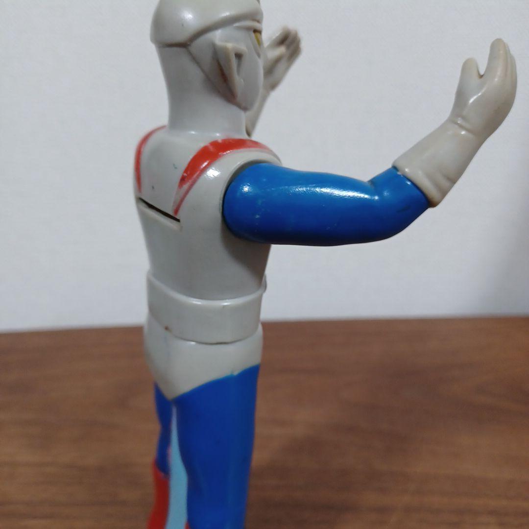 当時もの　タカトク製「流星人間ゾーンのゾーンファイター」希少ソフビ貯金箱