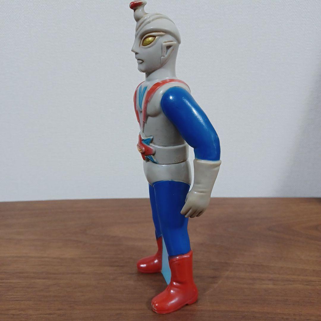 当時もの　タカトク製「流星人間ゾーンのゾーンファイター」希少ソフビ貯金箱