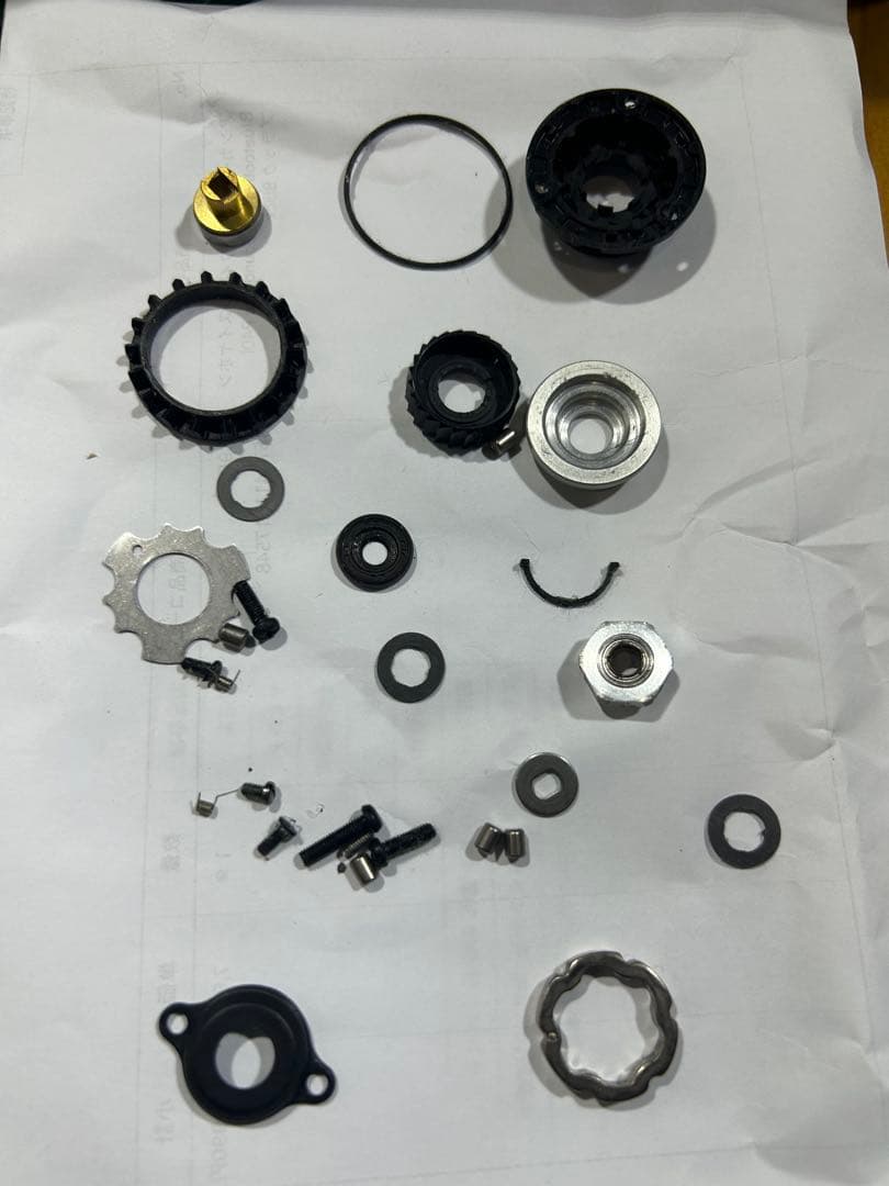 18STELLA C2500SHG スピニングリールパーツ