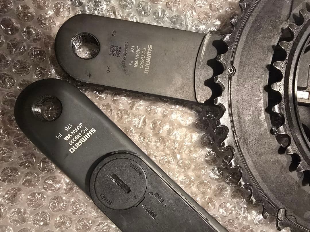 パイオニアSGY-PM910ZWパワーメーター　アルテ50-34T 53-39T