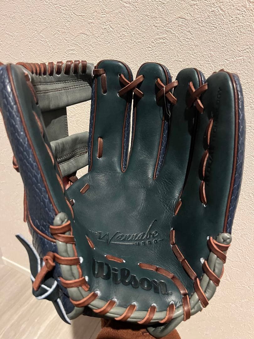 【新品未使用】ウィルソン 軟式 グローブ 内野手 87型 DUAL 右投げ