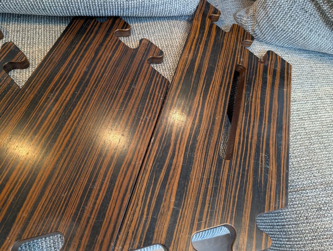 TheArth ヘキサテーブル 黒しま次郎 TheArth収納袋付き