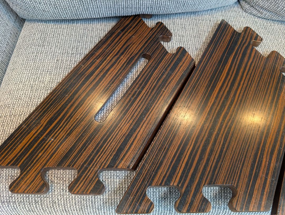 TheArth ヘキサテーブル 黒しま次郎 TheArth収納袋付き