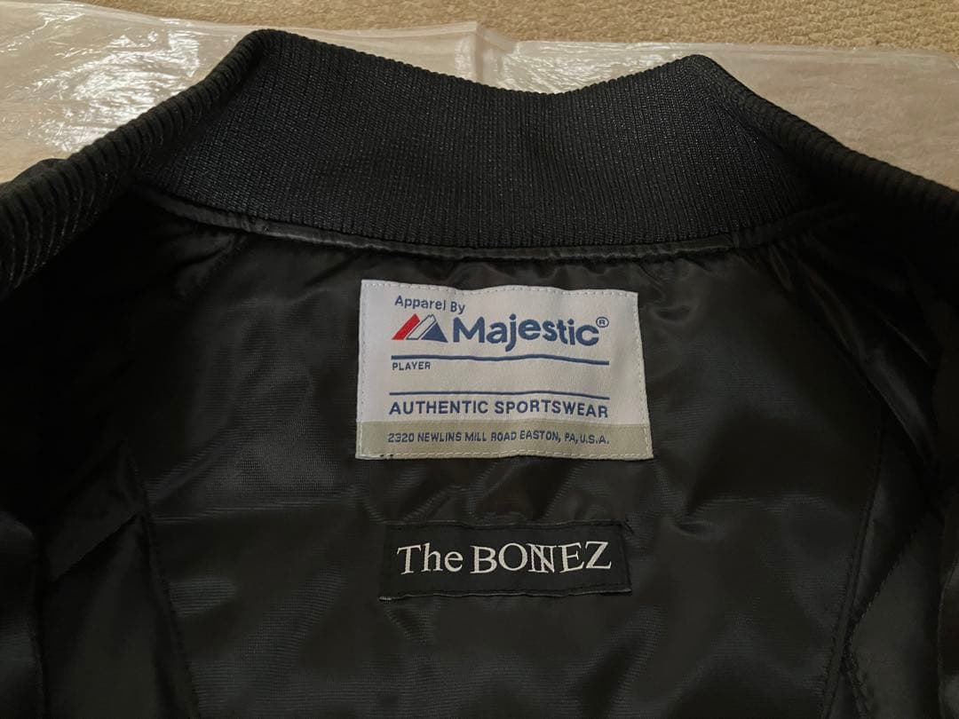 The BONEZ Majestic スタジャン M Black JSF J's