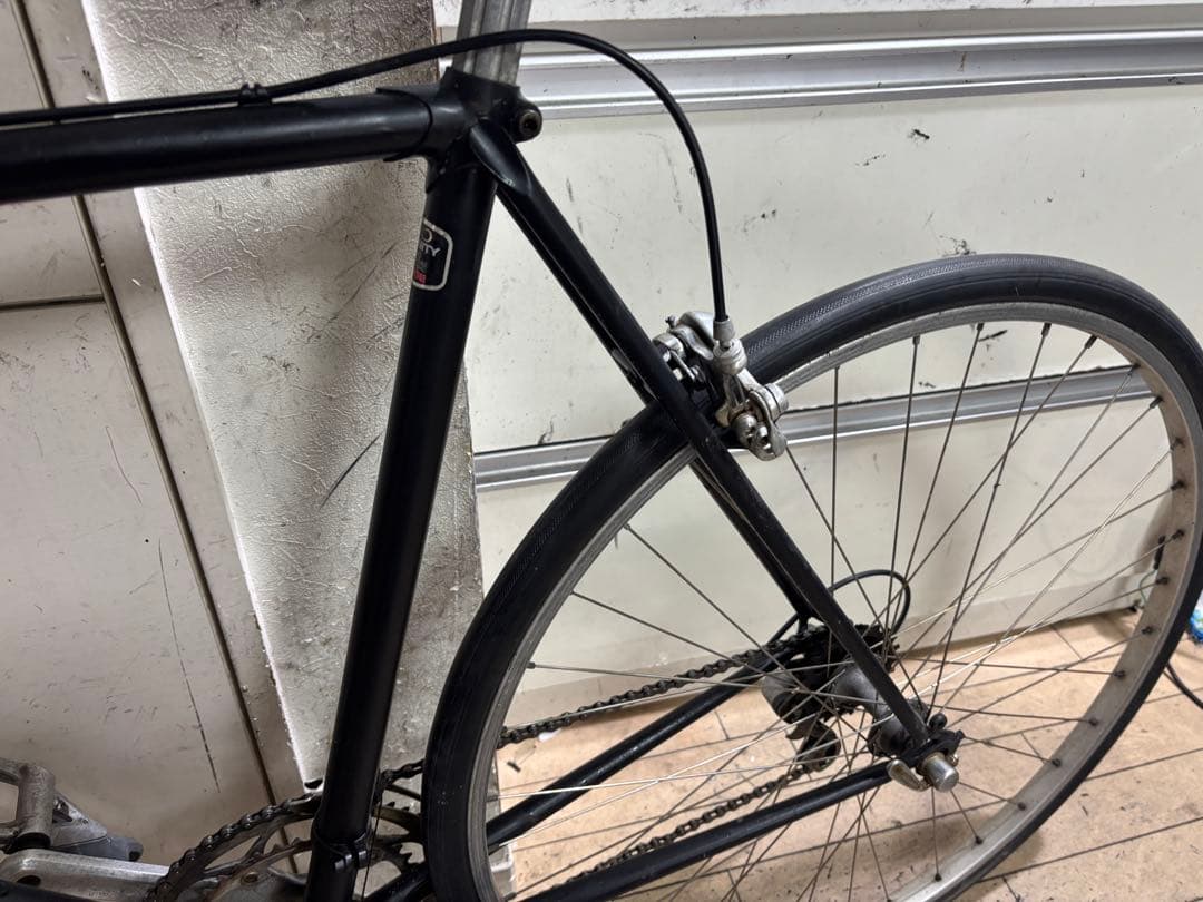 ARAYA tangeロードバイク ビンテージバイクブラック 700C