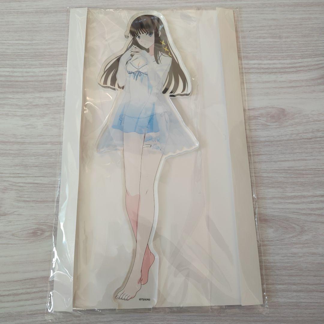 魔法科高校の劣等生 描き下ろし特大アクリルスタンド 司波深雪 ルームウェア