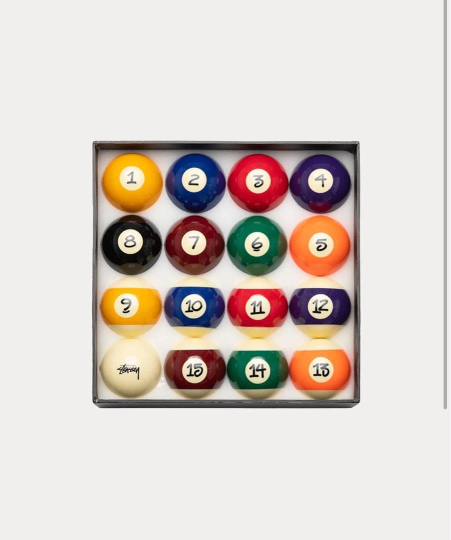 最安値　Stussy STUSSY BILLIARD BALLS