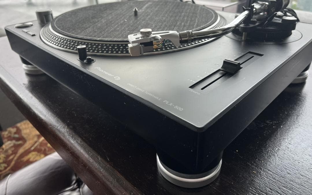 Pioneer DJ PLX-500 ターンテーブル(付属カートリッジ付き)