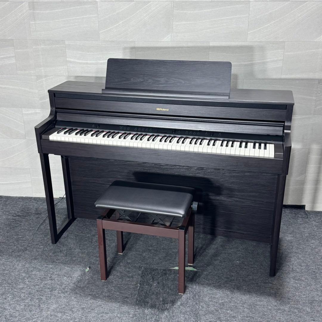 Roland 電子ピアノ HP704 2022年製 イス付き 美品 d4994