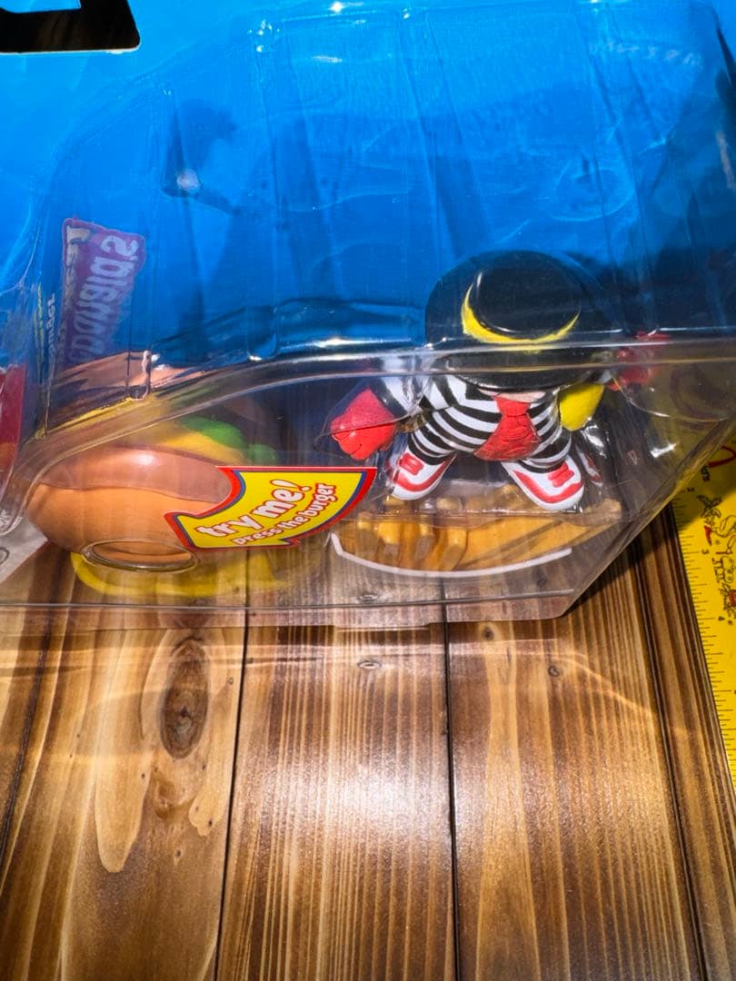 マクドナルド ハズブロ プレイフード ハンバーグラー フィギュア アメトイ