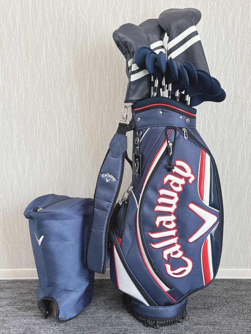 超豪華❗キャロウェイ/ X★ゴルフクラブ 初心者用 メンズ ゴルフセット