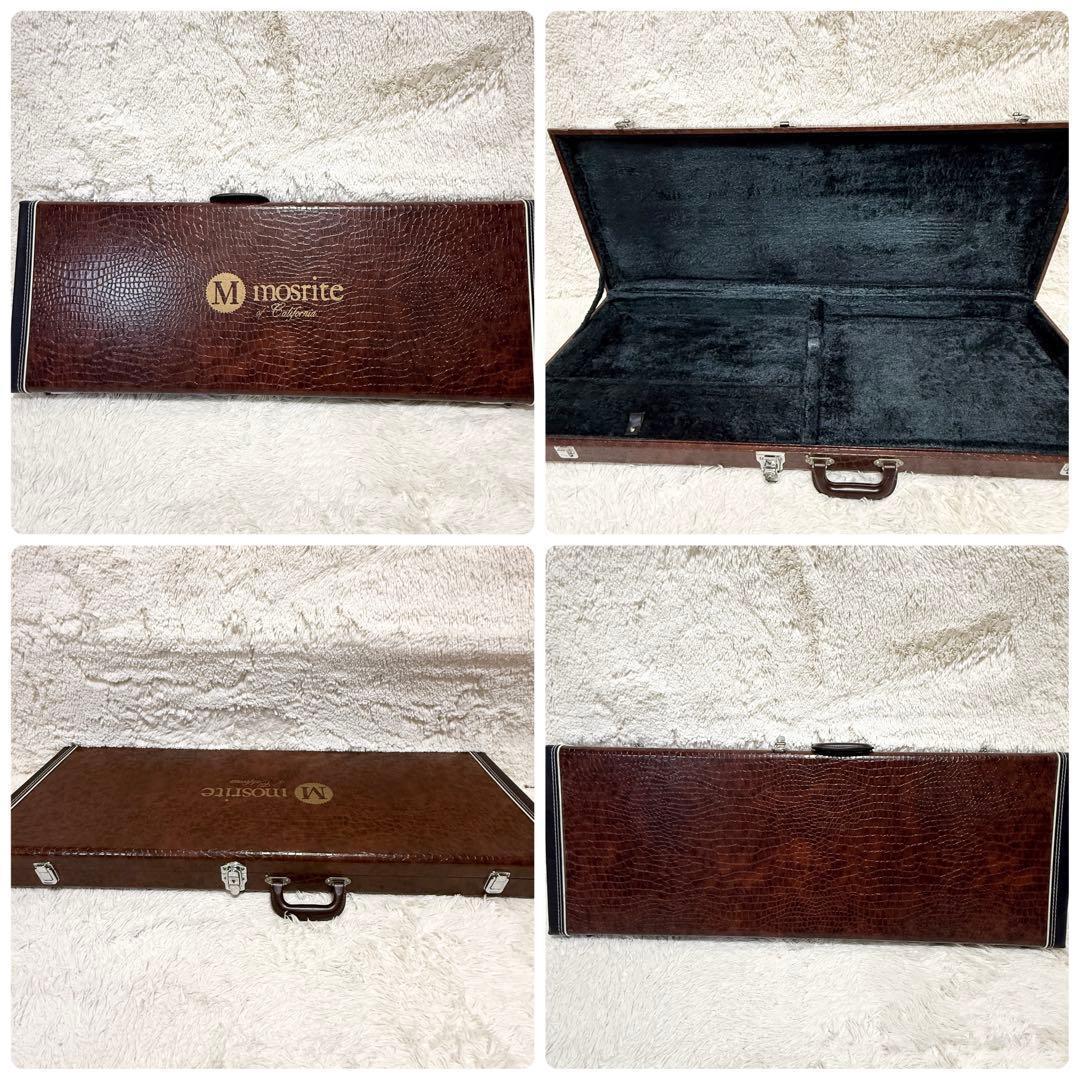 【希少カラー】国産　Mosrite Super Excellent’65 黒雲