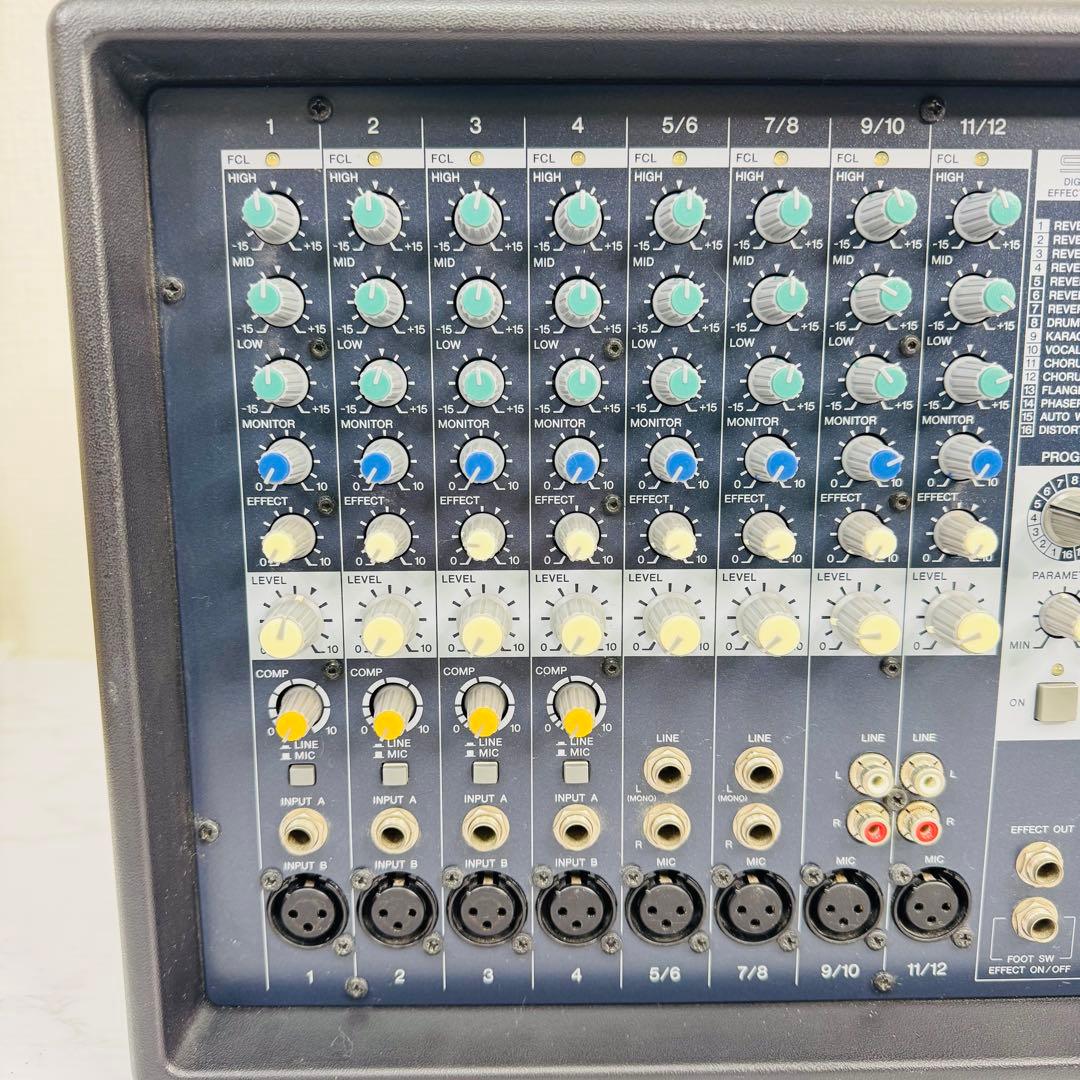 YAMAHA　EMX312SC　パワードミキサー　300W +300W　動作品