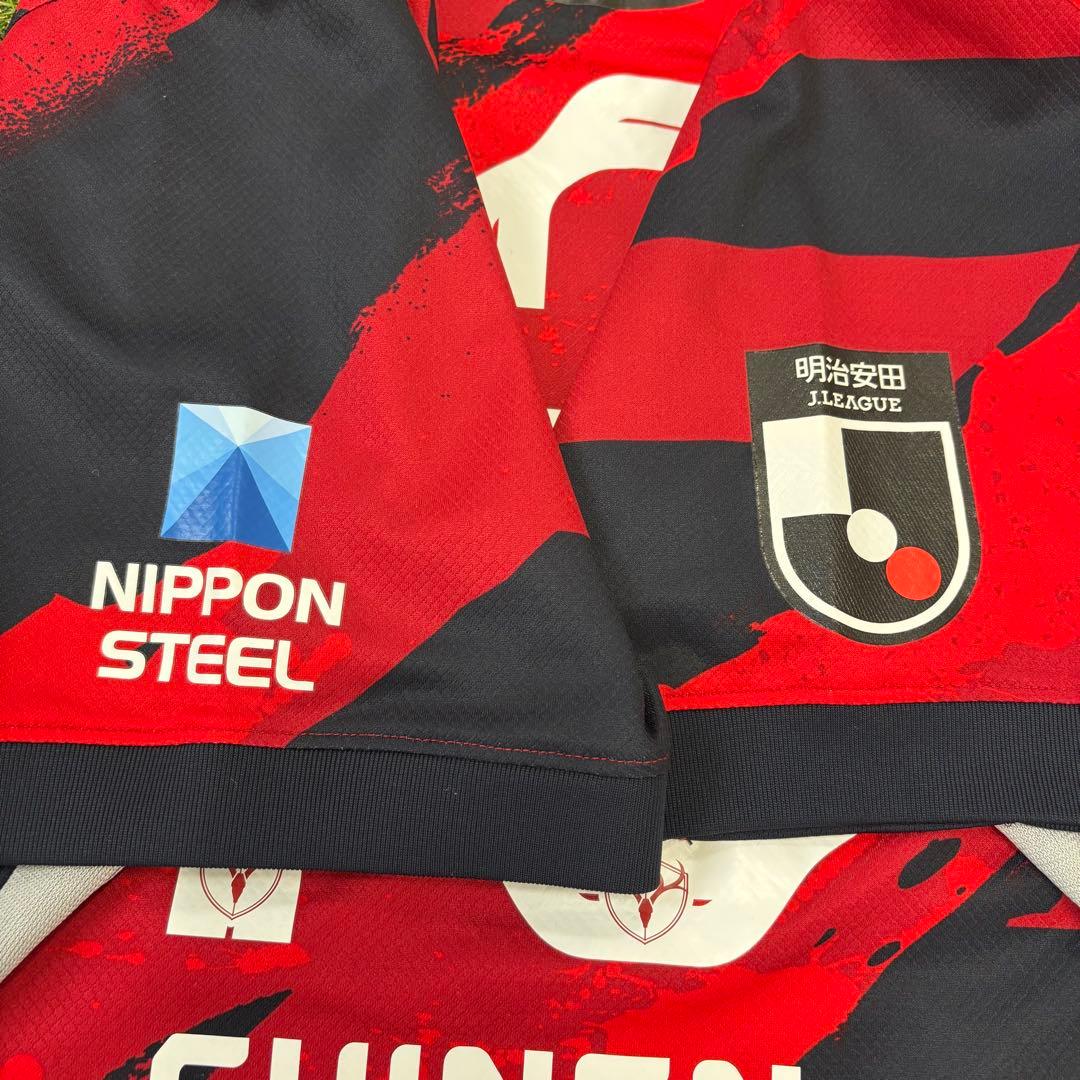 【即日発送 美品】鹿島アントラーズ 2025 ユニフォーム 2XL 知念慶13