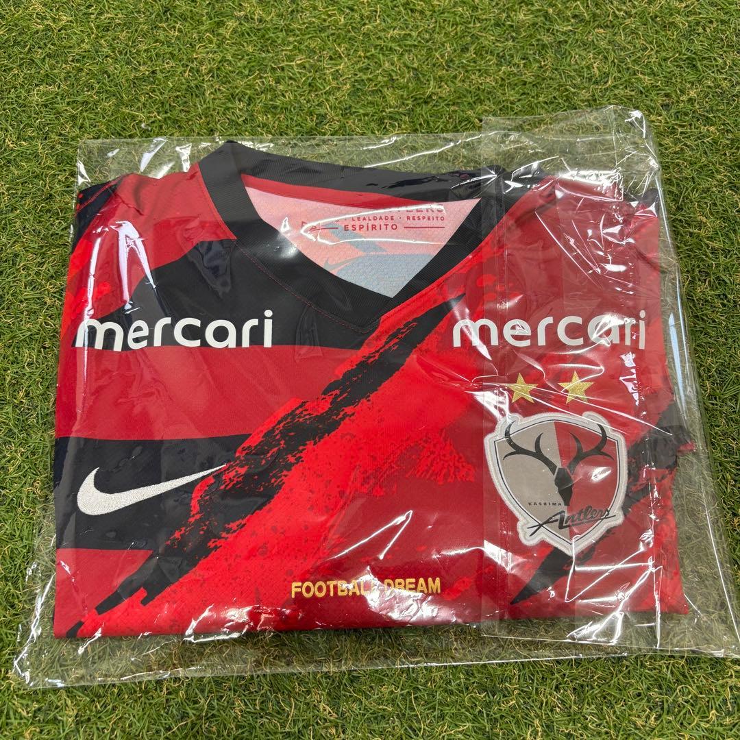 【即日発送 美品】鹿島アントラーズ 2025 ユニフォーム 2XL 知念慶13