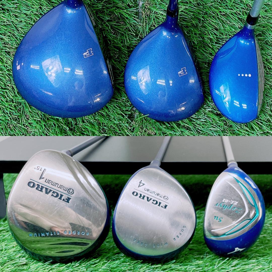 マルマン FIGARO レディースゴルフクラブ 8本セット　ミズノ　N2189