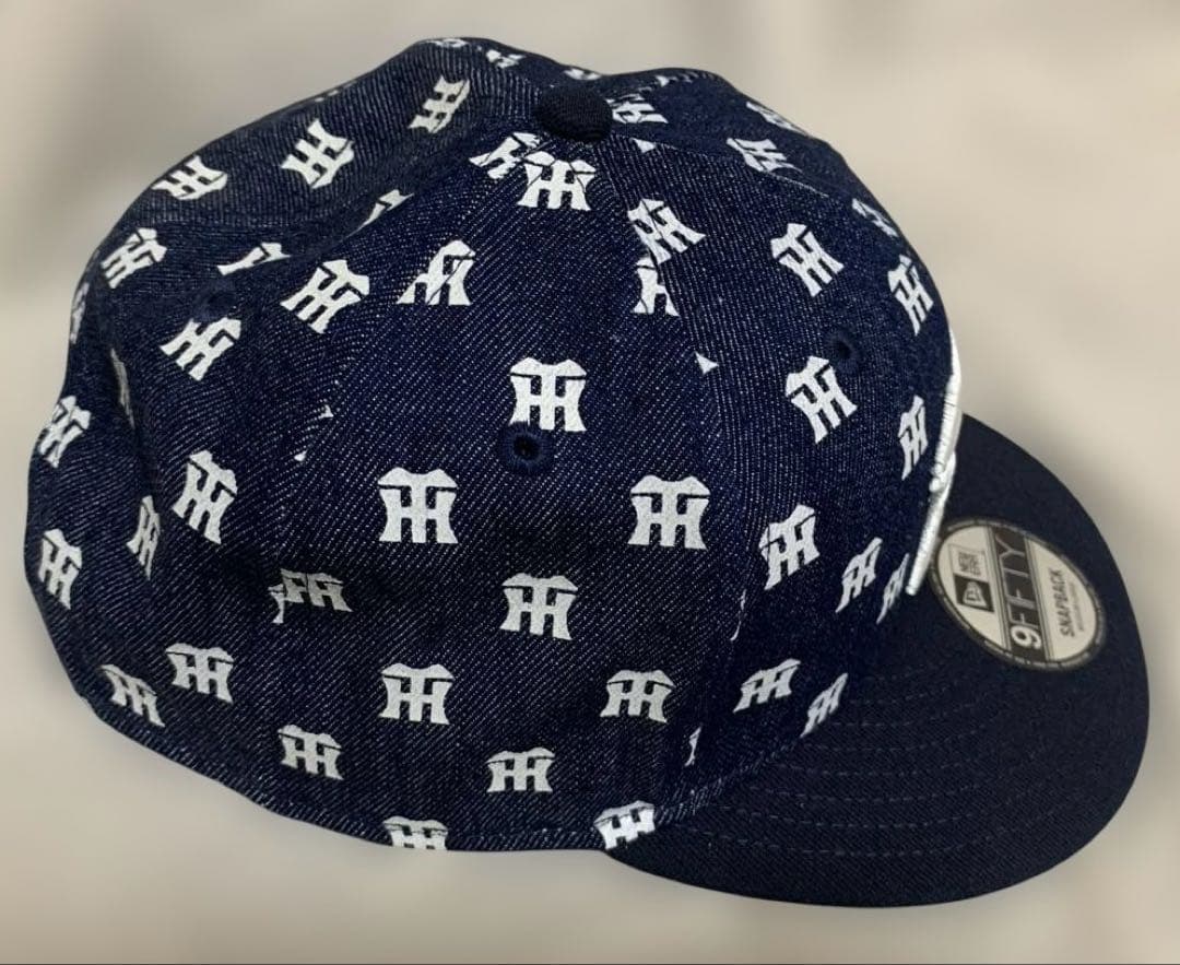 阪神タイガース 9FIFTY(TM)キャップ ニューエラ デニム ネイビー
