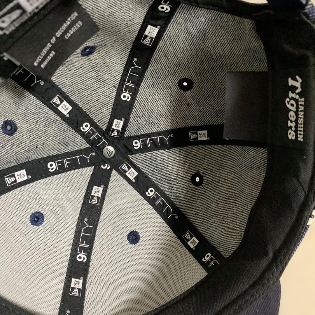 阪神タイガース 9FIFTY(TM)キャップ ニューエラ デニム ネイビー